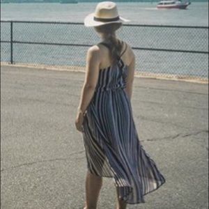 Drapey fishtail dress